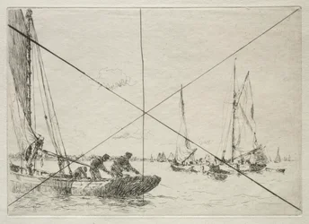 Pogłębianie ostryg, West Mersea