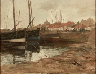 Port East Neuk (olej na płótnie)