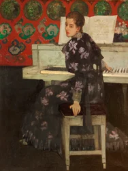 Białe pianino, 1894