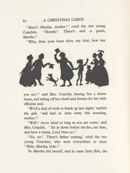 „Bob Cratchit i Tiny Tim”, 1915 (lito)
