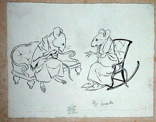 Ilustracja z „Zupy z kołka do kiełbasy”, Hans Anderson