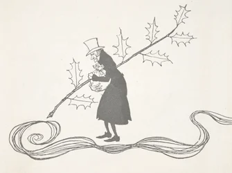 Ilustracja przedstawiająca Scrooge