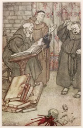 Ilustracja Kawki z Reims, 1907