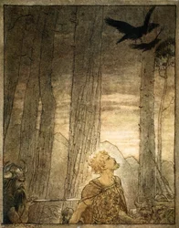 „Śmierć Zygfryda”, 1924.