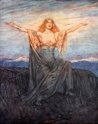 „Słońce, pozdrawiam cię! Witaj światło! Witaj, chwalebny dzień!”, 1924.