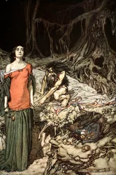 „Zaloty Grimhildy, matki Hagena”, 1924.