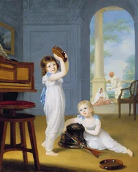 Emily i George Mason, c.1794-95 (olej na płótnie)