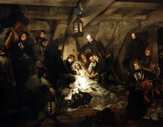 Śmierć admirała lorda Nelsona, 1805 1807.