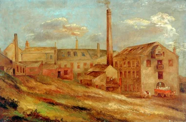 Młyn (olej na płótnie)