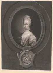 Arcyksiężna Austrii Maria Antonina (druk)