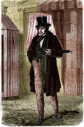 François René de Chateaubriand, francuski pisarz i polityk.