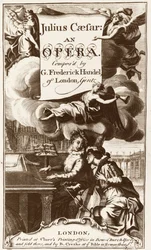 Giulio Cesare in Egypt (Jules Cesar in Egypt) - Juliusz Cezar w Egipcie autorstwa Georg Friedrich Handel (Handel) (1685-1759)