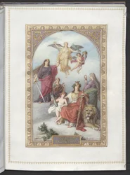 Hołd z okazji 50-lecia panowania cesarza Franciszka Józefa I.1898