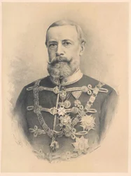 Johann Nepomuk hrabia Harrach (druk)