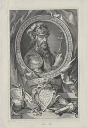 Król Anglii Edward III (druk)