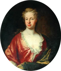 Pani Jonathan Hall (olej na płótnie)