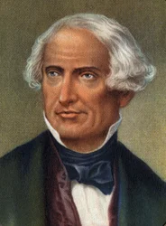 Portret amerykańskiego wynalazcy Samuela Finleya Breese