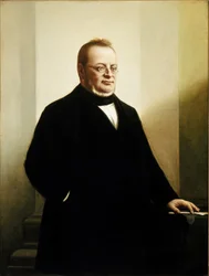 Portret Camillo Benso, hrabiego Cavour (olej na płótnie)