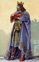 Portret Kariberta, króla Franków .
