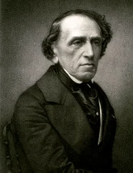 Portret Giacomo Mayerbeera (akwaforta)
