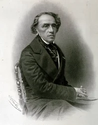 Portret Giacomo Mayerbeera (akwaforta)