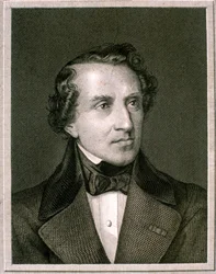 Portret Giacomo Mayerbeera (akwaforta)