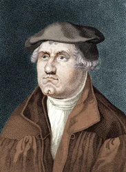 Portret Marcina Lutra - rycina, b.d.