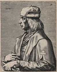 Portret Quentina Matsysa lub Massysa lub Metsysa lub Matsijsa 1466-1530 Malarz w tradycji flamandzkiej