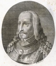 Portret Rodolfa I Habsburga, władcy Szwajcarii Almańskiej, obecnie cesarza niemieckiego