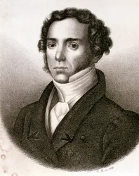 Portret Saverio Mercadante (akwaforta)