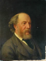 Portret nieznanego mężczyzny (olej na płótnie)