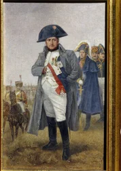 Portret cesarza Napoleona Bonaparte (olej na płótnie)