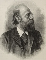 RICKERT, Heinrich (1863-1936). Niemiecki filozof, jeden z czołowych neokantystów. Rycina