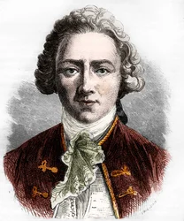 Sebastien-Roch Nicolas de Chamfort, francuski moralista (rycina)