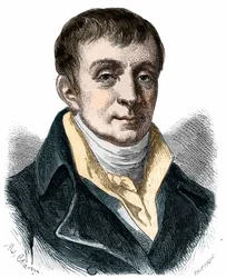 portret François Andrieux (1759-1833), francuskiego poety i dramaturga.