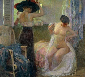W kabinie