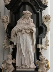 Święta Róża z Limy (marmur)
