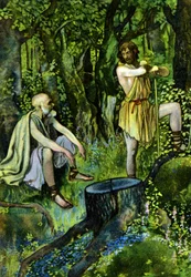 Tymon z Aten, sztuka Williama Szekspira, ok. 1880 r. (druk)