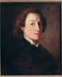 Portret Fryderyka Chopina (olej na płótnie, ok. 1846)