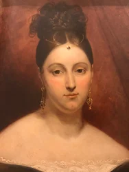 Portret śpiewaczki operowej Marii Malibran 1808-1836,