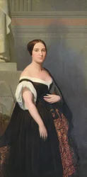 Księżniczka Matylda (1820-1904) (olej na płótnie)