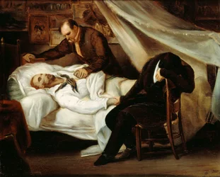 Śmierć Théodora Géricaulta, 1824.