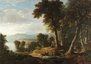 Pejzaż, 1850