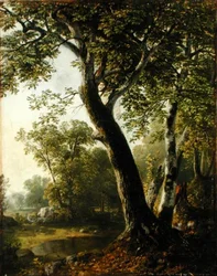 Studia w Marbletown, Ulster County, Nowy Jork, ok. 1845 (olej na płótnie)
