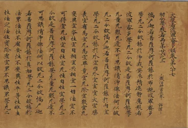 Sutra Daihannya-Gyo (wersja Yakushi-ji)