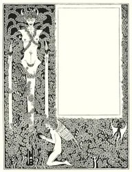 Projekt strony tytułowej „Salome” (grawerowanie)