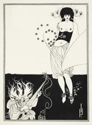 Ilustracja do „Salome” Oscara Wilde