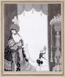 Dama z małpą, 1897.