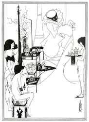 Toaleta z Salome, c.1894 (lito)