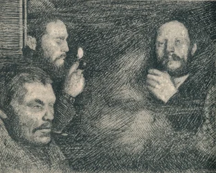 Dym w kuchni Fram., c1893-1896, 1897